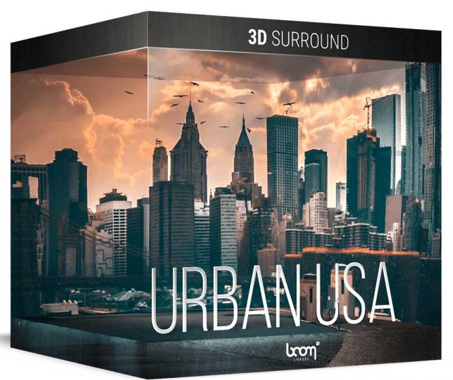 Urban USA 3D Surround Ambiences Boom Library